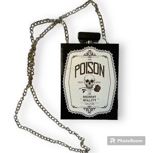 Killstar poison hard-sided purse - rare!